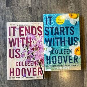 Both books, it ens with us and it starts with us